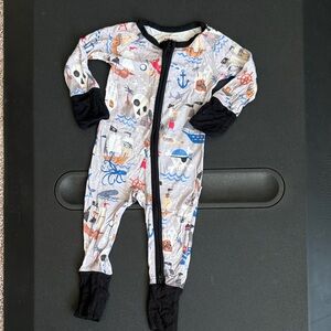 Little Sleepies Zippy - Pirates Map